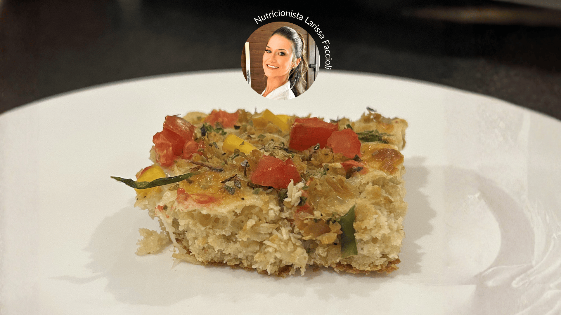 23.02.2026 - BLOG - Parceira Nutri Larissa receita de pizza de frango com muçarela
